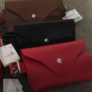 3 MINI small purses. NEVER USED!!! Tags still on!